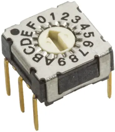 Produktfoto 1 von Würth Elektronik Pfeil Drehschalter Lötanschluss