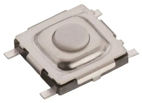 Wurth Elektronik Taster SPST Taster, Lot 20mA Tastend 0.3 mm Weiß Oberfläche B. 5mm L. 6.2 mm