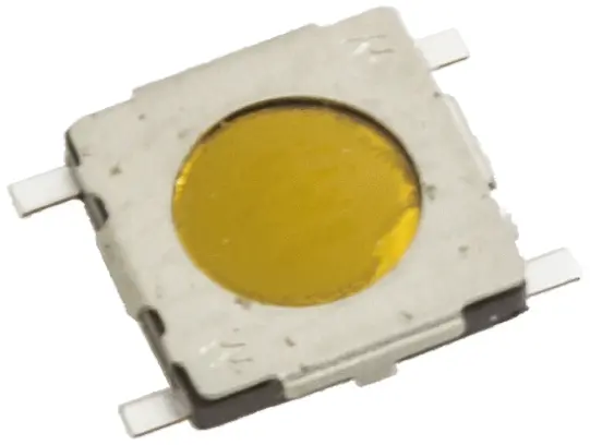 Produktfoto 1 von Würth Elektronik Taster SPST, Lötanschluss 20 mA Tastend, 5 x 5 x 0.8mm B. 5mm L. 5mm