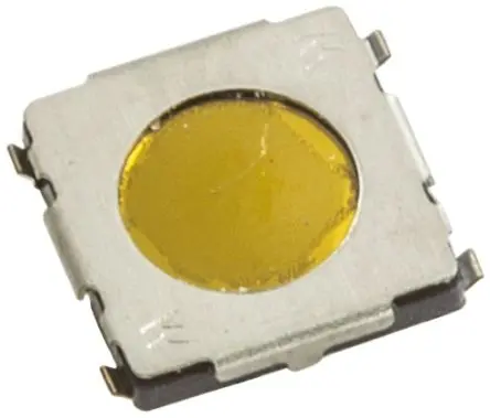 Produktfoto 1 von Wurth Elektronik Taster SPST Taster, Lot 20mA Tastend Gelb Oberfläche B. 5mm L. 5.1 mm