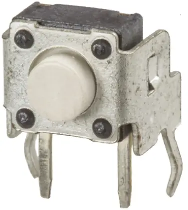 Produktfoto 1 von Würth Elektronik Taster SPST, Lötanschluss 50 mA @ 12 V dc Tastend 1.3mm Taster Weiß, 6.85 x 7mm B. 6.85mm L. 7mm