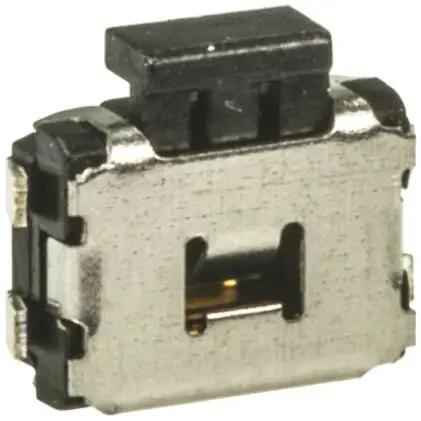 Produktfoto 1 von Wurth Elektronik Taster SPST Taster, Lot 50mA Tastend 2.6 mm Schwarz Oberfläche B. 4.5mm L. 4.7 mm