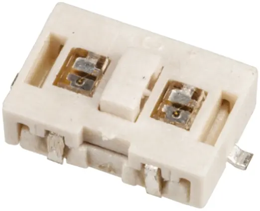 Produktfoto 1 von Würth Elektronik Taster SPST, Lötanschluss 50 mA @ 12 V dc Tastend 0.5mm Taster Klar, 4.5 x 6.8mm B. 4.5mm L. 6.8mm