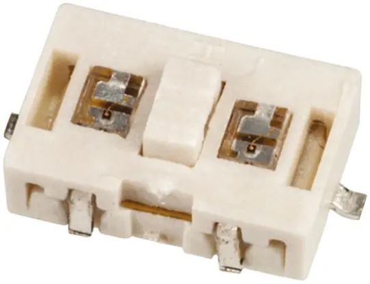 Produktfoto 1 von Würth Elektronik Taster SPST, Lötanschluss 50 mA @ 12 V dc Tastend 0.5mm Taster Klar, 4.5 x 6.8mm B. 4.5mm L. 6.8mm