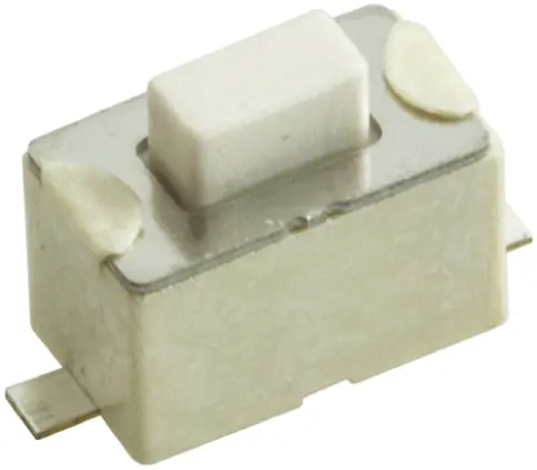 Produktfoto 1 von Würth Elektronik Taster SPST, Lötanschluss 50 mA @ 12 V dc Tastend 1.5mm Taster Weiß, 6 x 3.5 x 5mm B. 3.5mm L. 6mm