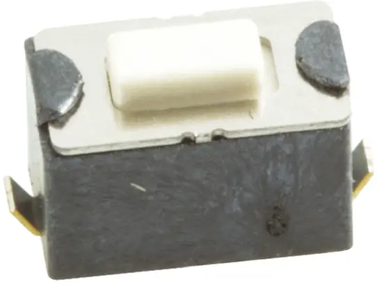 Produktfoto 1 von Würth Elektronik Taster SPST, Lötanschluss 50 mA @ 12 V dc Tastend 1.5mm Taster Weiß, 6 x 3.5 x 4.3mm B. 3.5mm L. 6mm