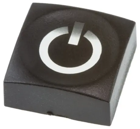 Produktfoto 1 von Wurth Elektronik Taktschalter-Kappe Schwarz, für Serie WS-TLT