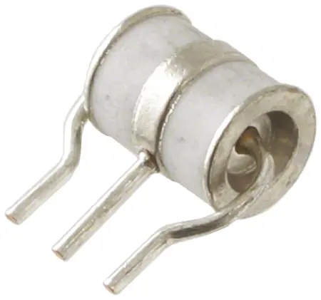 Produktfoto 1 von Bourns 2046 Gasentladungsröhre, Gasentladungsröhre mit 3 Elektroden, 20 kA, 90 V dc, Impuls 700V, 85 °C,
