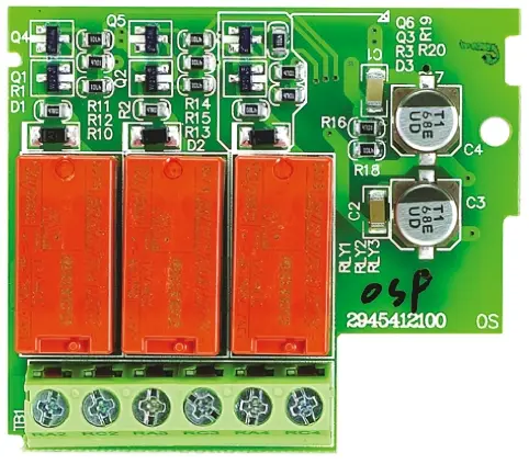 Produktfoto 1 von Delta Electronics EME Motor-Zubehör Relaismodulkarte für Wechselstrommotorantrieb