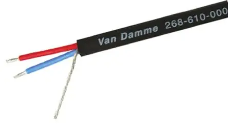 Produktfoto 1 von Van Damme Smart Control 1 Audiokabel Geschirmt, L. 100 m Schwarz
