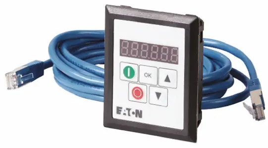 Produktfoto 1 von Eaton DE1 Externe Bedieneinheit mit OLED-Display Externe Bedieneinheit mit OLED-Display für Variabler Umrichter Serie