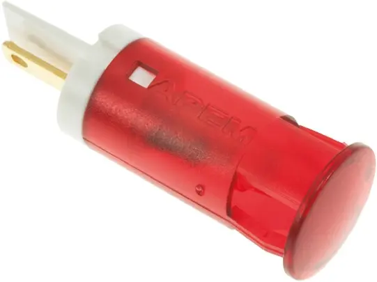 APEM Tafelmontage-Anzeige Rot 12V dc, Lötöse