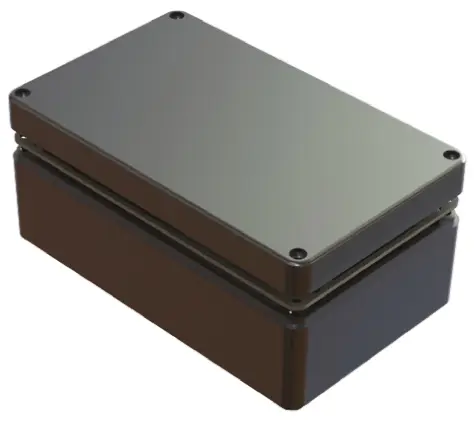 Produktfoto 1 von Deltron 486; Gehäuse; Aluminium; Grau IP68 Breite 160 mm Höhe 90 mm Länge 260 mm