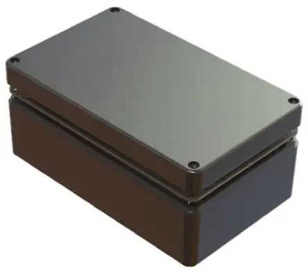 Produktfoto 1 von Deltron 486; Gehäuse; Aluminium; Grau IP68 Breite 160 mm Höhe 90 mm Länge 260 mm