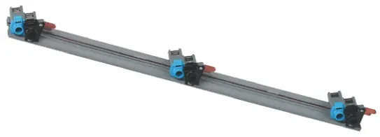 Produktfoto 1 von Legrand Stromschiene, 1 -phasig, 230 V 63 A, 150 mm Raster, VX Reihe