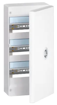 Produktfoto 1 von Legrand 39 DRIVIA Verbrauchereinheit aus Schlagfestes Polystyrol, 90 A REACH, RoHS, WEEE, IEC 60695-2-11, NF, PEP sheet,