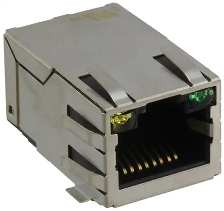 Produktfoto 1 von Wurth Elektronik WE-RJ45 LAN Buchse Cat3 RJ45-Steckverbinder, 1-Port Abgeschirmt Oberfläche Gerade