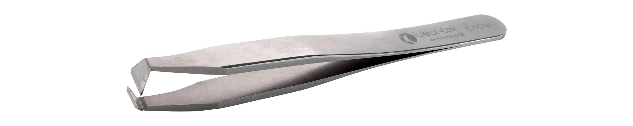 Produktfoto 1 von ideal-tek Kohlenstoffstahl Pinzette, 120 mm