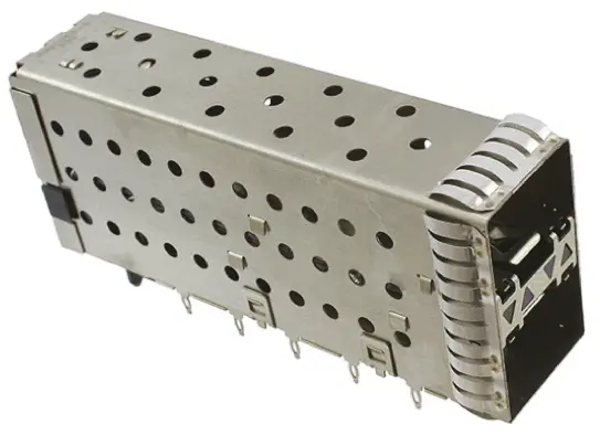 Produktfoto 1 von TE Connectivity SFP Steckbarer E/A-Steckverbinder SFP+, 2-fach 40-polig