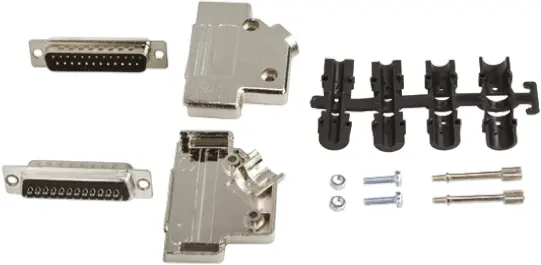 Produktfoto 1 von MH Connectors MHD45PK D-Sub-Steckverbinder Gerade, 25-polig Stecker