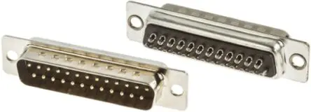 Produktfoto 1 von MH Connectors MHDM D-Sub-Steckverbinder C Gerade, 37-polig 2.77 mm Raster, Kabel