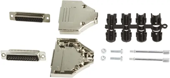 Produktfoto 1 von MH Connectors MHDTPK D-Sub-Steckverbinder Gerade, 25-polig Buchse