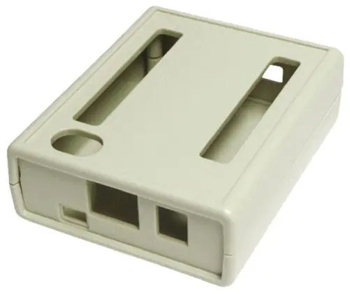 Produktfoto 1 von Hammond Gehäuse der Entwicklungsplatine, Lichtdurchlässig Blau, Grau, Schwarz, ABS-Kunststoff, für BeagleBone, 95.31 mm