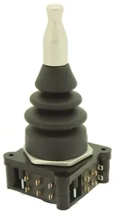 Produktfoto 1 von APEM 1000 Joystick, 2-Achsen, 240 V ac / 10A, IP67 Griff Typ Handkipphebel
