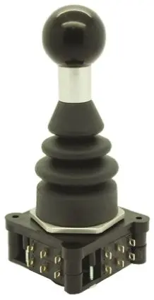 Produktfoto 1 von APEM 1000 Joystick, 2-Achsen, 240 V ac / 10A, IP67 Griff Typ Rund