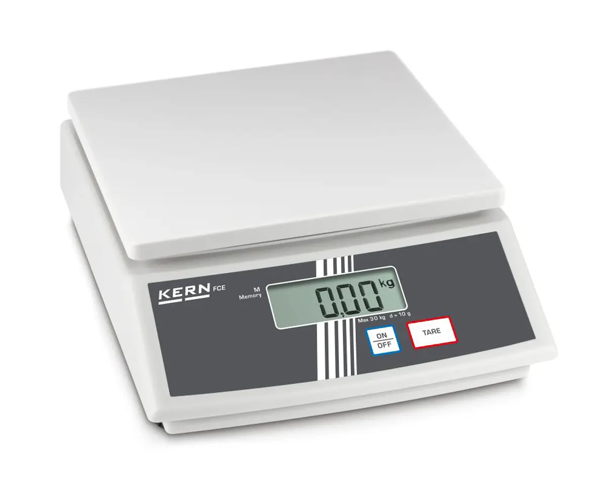 Produktfoto 1 von Kern FCE 15K5N Tischwaage 15kg / Auflösung 5g