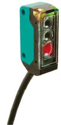 Produktfoto 1 von Pepperl + Fuchs Kubisch Optischer Sensor, Hintergrundunterdrückung, Bereich 3 mm → 50 mm, PNP Ausgang