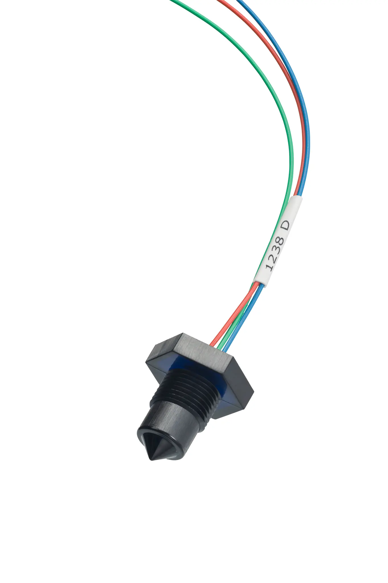 Produktfoto 1 von Sensata / Cynergy3 OLS7 Sensor, optisch Füllstandsschalter mit 250 mm Kabel Fahrgestell Polytetrafluorethylen, Nein