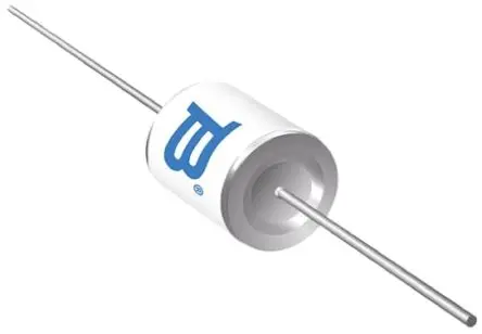 Produktfoto 1 von Bourns SA Gasentladungsröhre, Gasentladungsröhre, 5 kA, 6300 V dc, Impuls 9200V, 125 °C, Axial