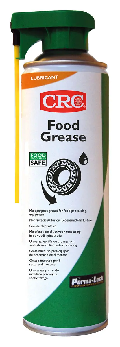 CRC FOOD GREASE (FPS) Schmiermittel Mehrzweckschmiermittel, Zerstäuber 650 ml / 500 ml