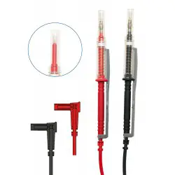 Produktfoto 1 von Chauvin Arnoux Multimeter-Messleitungen mit 2 mm Messspitze, Sondensatz CAT IV 15A