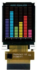 Produktfoto 1 von Displaytech Farb-LCD 45.72 mm Parallel, RGB, 128 x 160 pixel, 35 x 32 mm LED