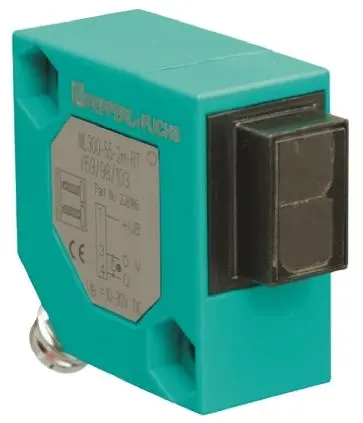 Produktfoto 1 von Pepperl + Fuchs ML300 Kubisch Optischer Sensor, Hintergrundunterdrückung, PnP Ausgang