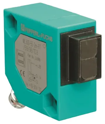 Pepperl + Fuchs ML300 Kubisch Optischer Sensor, Hintergrundunterdrückung, Bereich 0 → 200 mm, PNP Ausgang,
