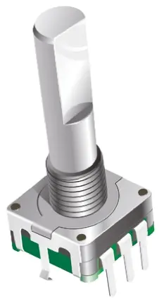 Bourns Drehgeber 24 Impulse/Umdrehung Impulse/U Inkrementalgeber, mit 6 mm, Flachschaft, Digital Rechteck-Signal,