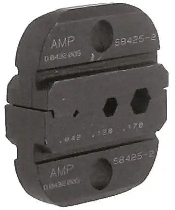 Produktfoto 1 von TE Connectivity PRO-CRIMPER Crimp-Matrizensatz Schwarz, BNC- und TNC-Steckverbinder
