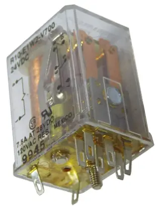 Produktfoto 1 von TE Connectivity R10 24V dc Spule 2-poliger Wechsler 7.5A Monostabiles Relais