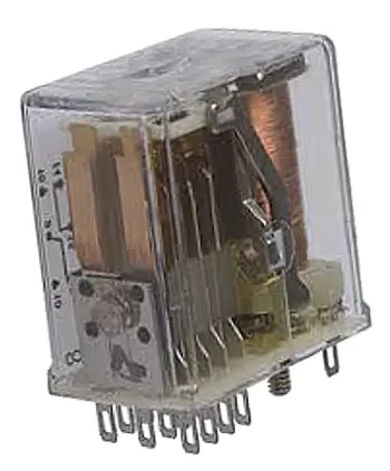 Produktfoto 1 von TE Connectivity R10 24V dc Spule 4-poliger Wechsler 3A 700Ω Monostabiles Relais