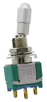 Produktfoto 1 von TE Connectivity Panel Kippschalter 1-poliger Umschalter, Ein-Ein, 28 V dc, 125 V ac, 4A, Lot