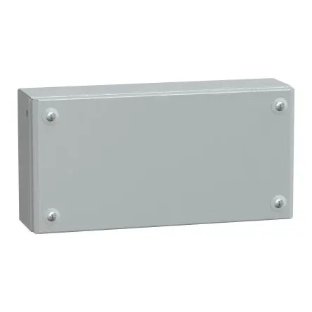 Produktfoto 1 von Schneider Electric PanelSeT SBM Stahl Wandanschlusskasten Grau IP66, HxBxT 150 mm, 300 mm x 80 mm