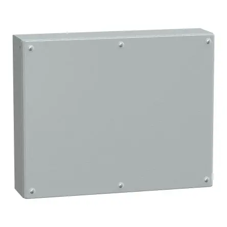 Produktfoto 1 von Schneider Electric PanelSeT SBM Stahl Wandanschlusskasten Grau IP66, HxBxT 400 mm, 500 mm x 120 mm