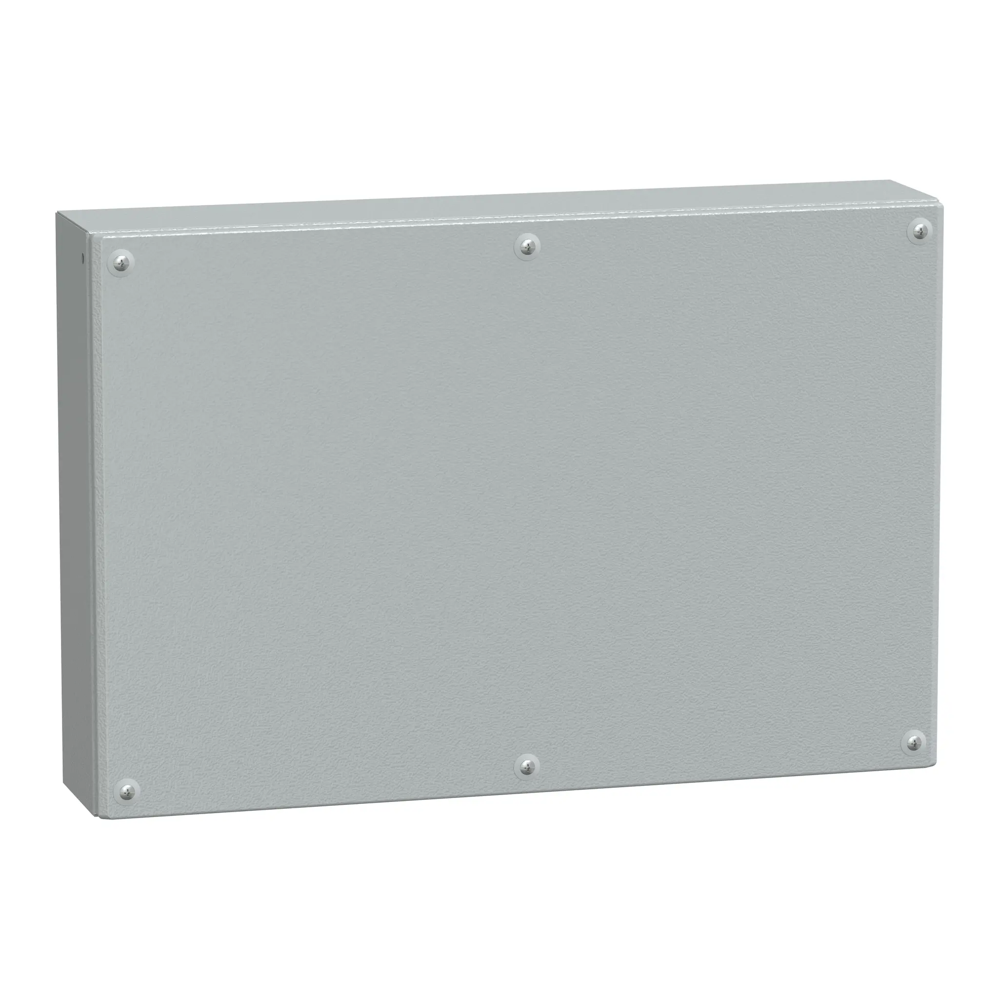 Produktfoto 1 von Schneider Electric PanelSeT SBM Stahl Wandgehäuse Grau IP66, HxBxT 400 mm x 600 mm x 120mm