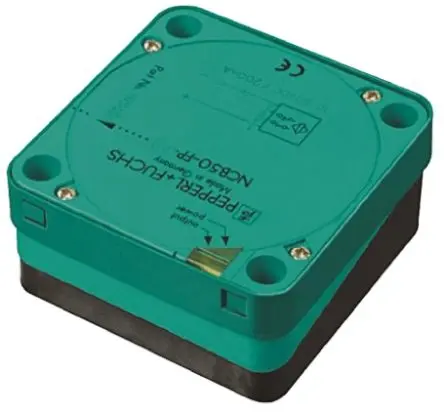 Produktfoto 1 von Pepperl + Fuchs M20 Induktiver Näherungssensor, Kubisch PnP / 200mA 50 mm, IP68 60 V dc