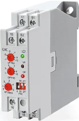 Produktfoto 1 von GIC PD 225 Überwachungsrelais 220 → 440V ac 2-phasig, 1-poliger Wechsler 6A DIN-Schienen