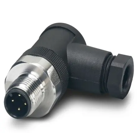 Produktfoto 1 von Phoenix Contact SACC M12 M12 Rundsteckverbinder Stecker 4-polig Stecker 4A Kabel IP65, IP67, IP69K