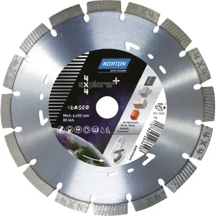 Produktfoto 1 von Norton Keramik Schleifscheibe Ø 125 mm Grob